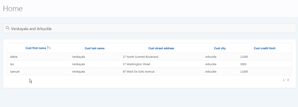 Oracle Text und Application Express: in Aktion