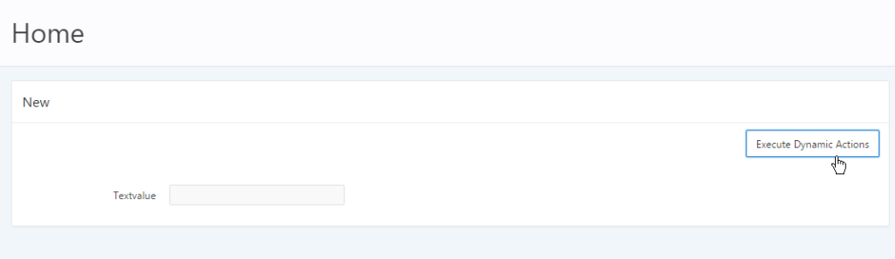Sample page with the two dynamic actions in action: compatibility mode is 5.1