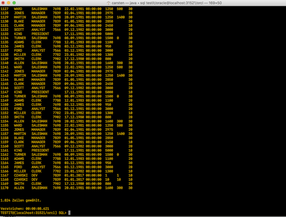 Get all data from a REST service with a table function