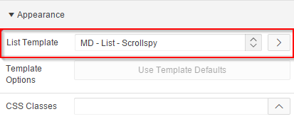 List Template