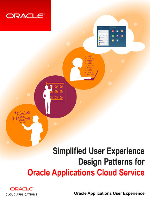 Simplified User Experience Design Patterns for the Oracle Applications Cloud Service