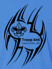 Image of Troop 844 Blue Logo